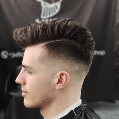 peinado y recorte en kur2barbershop