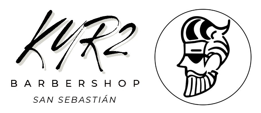 logotipo kur2barbershop